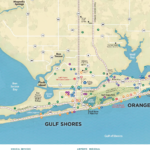 Gulf Shores And Orange Beach Maps 2023 Throughout Map Of Gulf Shores Alabama And Florida