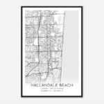 Hallandale Beach Florida Map Poster, Modern Home Decor Wall Art Print    Custom Maps & Posters In Map Of Hallandale Beach Florida Hallandale Beach Florida Map Poster, Modern Home Decor Wall Art Print    Custom Maps & Posters In Map Of Hallandale Beach Florida
