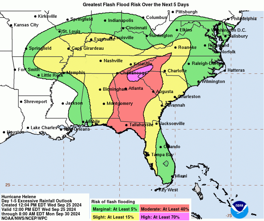 Helene Becomes A Hurricane As It Nears Florida : Npr regarding Map of Florida Hurricane Helene