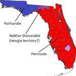Here'S My Personal Take On The Divisions Of The State Of Florida With Map Of Southern Georgia And Northern Florida