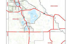 Highlands County Evacuation Routes – Highlands Hurricane Center inside Map of Highland County Florida