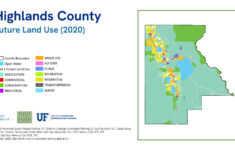 Highlands - Sea Level 2040 within Map of Highlands County Florida