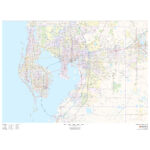 Hillsborough County, Floridamap Sherpa   The Map Shop In Map Of Florida Hillsborough County