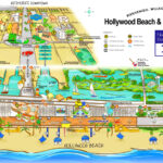 Hollywood Beach And Historic Downtown Map   Ontheworldmap Within Map Of Hollywood Beach Florida
