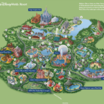 How Big Is Disney World?   Walt Disney World Size Facts Inside Map Of Disney World In Florida