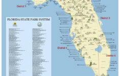 How Many State Parks Are In Florida? in Map Of Florida State Parks With Rv Camping