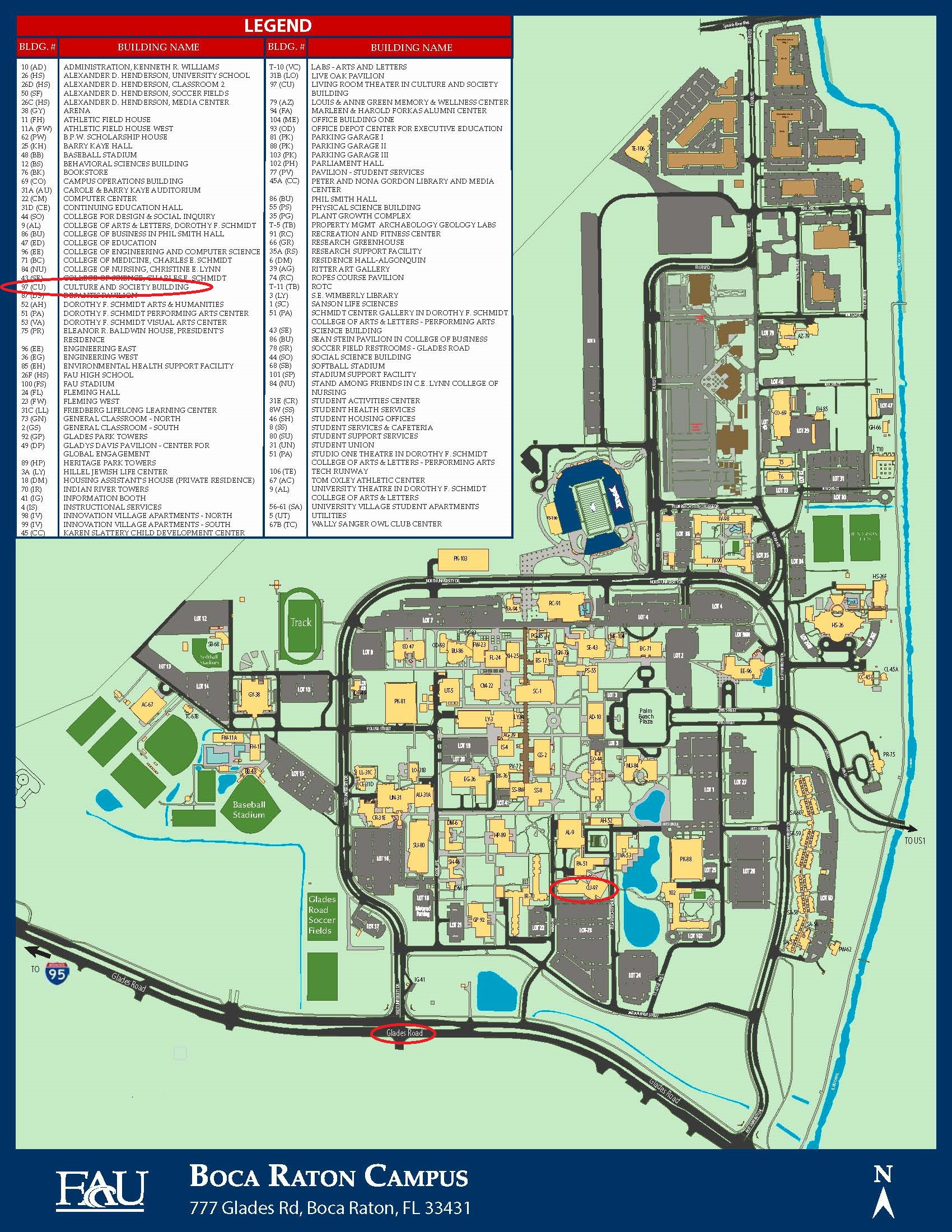 How To Find Us | Florida Atlantic University within Map Of Florida Atlantic University