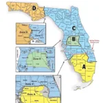 Hunting Dates And Zones   Hunting In Florida With Map Of Florida Hunting Zones