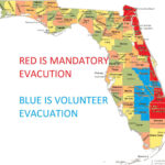 Hurricane Dorian Evacuation Map(If Any Part Of A County Is Under Intended For Map Of Florida Evacuation Areas