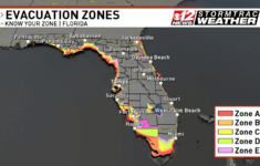 Hurricane Preparedness Week: Evacuation Zones with Map Of Florida Hurricane Zones