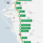 I 75 North Corridor O&D (Full Screen) | Southwest Connect Throughout Map Of I 75 Florida With Exit Numbers