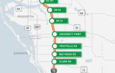 I-75 North Corridor O&amp;D (Full Screen) | Southwest Connect within Map of I 75 in Florida with Exits