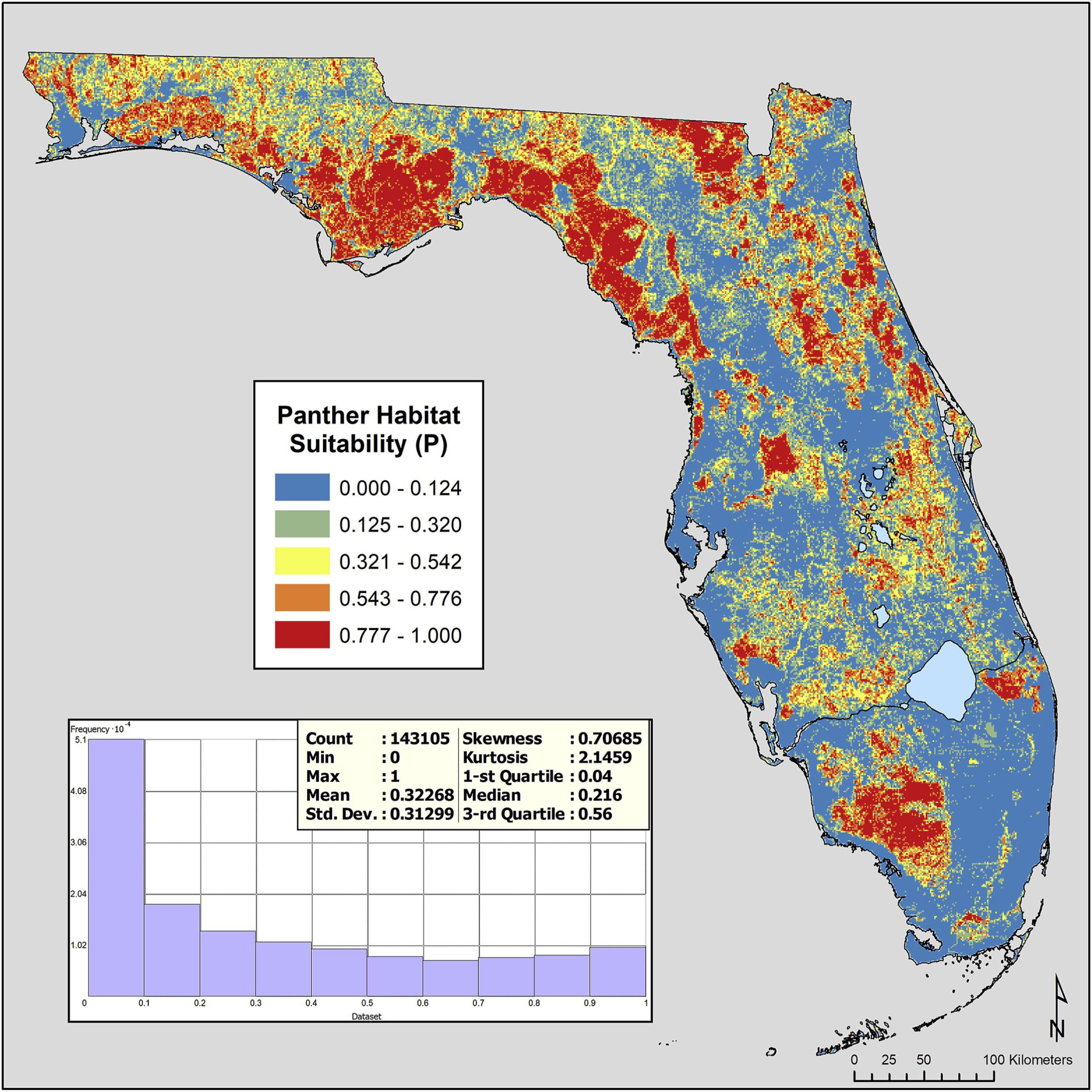 i thought you guys might find this interesting these are three with map of florida panther habitat scaled I Thought You Guys Might Find This Interesting. These Are Three with Map of Florida Panther Habitat