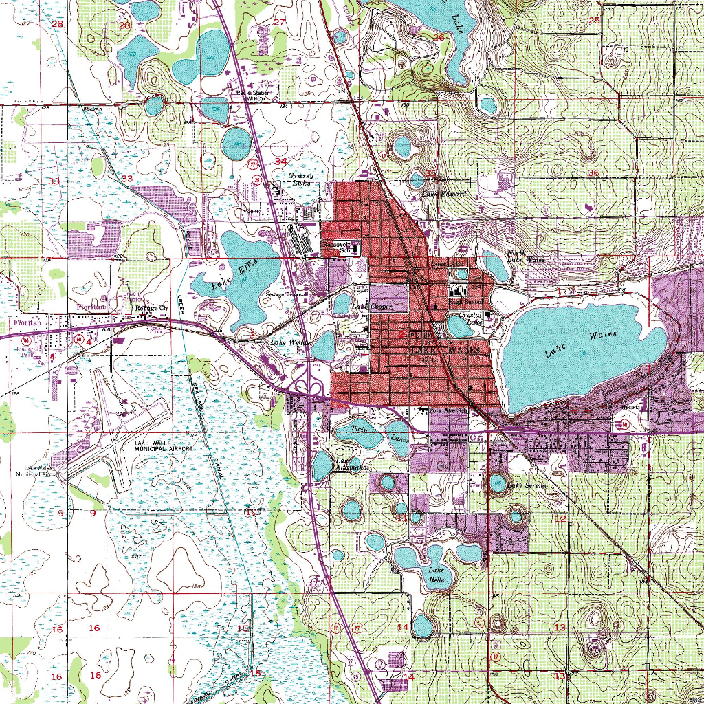 Ii. Download The Jpg File For Lake Wales, Florida | Chegg within Map of Lake Wales Florida