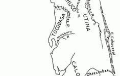 Indian Tribes Of The 16Th Century, 1600 in Map of Florida Native American Tribes