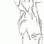 Indian Tribes Of The 16Th Century, 1600 Regarding Indian Tribes Of Florida Map