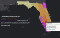 Interactive Story Map Shows Hurricane Impacts And Florida'S with Map Of Hurricane In Florida