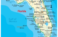 Is Florida A Peninsula? - Worldatlas in Map Of Florida Panhandle Gulf Coast