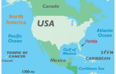 Is Florida A Peninsula? - Worldatlas intended for Florida in Map of the World