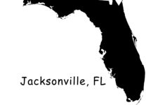 Jacksonville City Auf Der Florida State Karte, Jacksonville Fl Usa in Map of Florida Showing Jacksonville