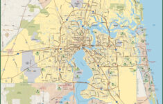 Jacksonville Metro Map | Digital Vector | Creative Force with regard to Map Of Jacksonville Florida