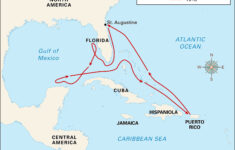 Juan Ponce De Leon | Biography, Route, Discoveries throughout Map Of Ponce De Leon Florida