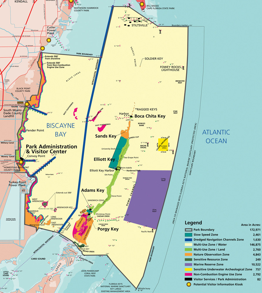 Keep Biscayne National Park Open To The Public - Florida Sportsman inside Map Of Biscayne National Park Florida