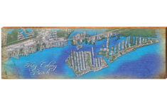 Key Colony Beach, Florida Satellite Styled Map Wall Art | Ebay pertaining to Map Of Key Colony Beach Florida