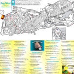 Key West Hotels And Sightseeings Map   Ontheworldmap With Map Of Key West Florida Hotels
