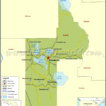 Lake County Map, Florida Regarding Map Of Florida Lake City Lake County Map, Florida Regarding Map Of Florida Lake City