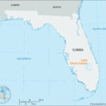 Lake Okeechobee | Depth, Location, Map, & History | Britannica With Map Of Lake Okeechobee Florida