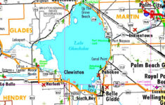 Lake Okeechobee Tourist Map – Ontheworldmap for Map Of Florida Lake Okeechobee