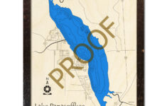 Lake Panasoffkee, Fl Wood Map | 3D Topographic Wood Chart with Map Of Lake Panasoffkee Florida