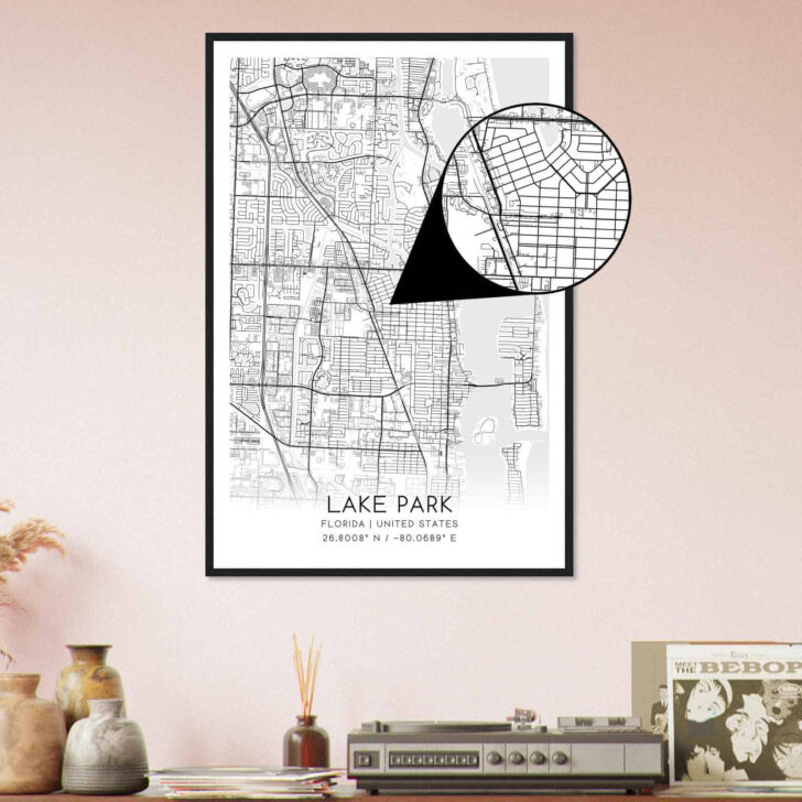 Map of Lake Park Florida