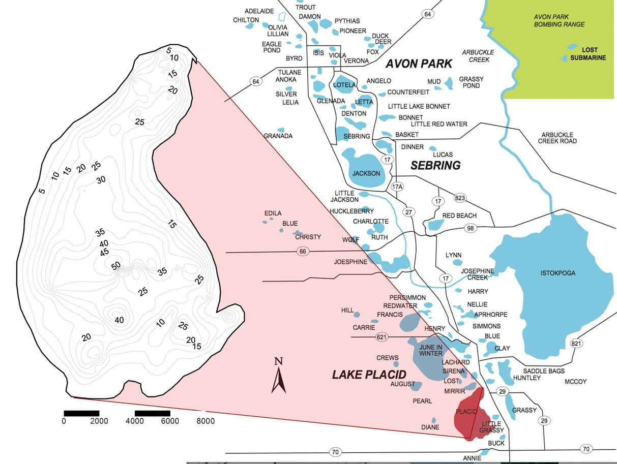 Lake Profile: Lake Placid - Coastal Angler &amp;amp; The Angler Magazine in Map of Florida Lake Placid