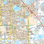 Lakeland, Winterhaven & Polk County, Fl Wall Mapkappa   The Inside Map Of Florida Winter Haven