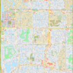 Large Detailed Map Of Coral Springs   Ontheworldmap Regarding Map Of Florida Coral Springs
