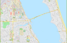 Large Detailed Map Of Melbourne (Florida) - Ontheworldmap throughout Melbourne Fl Map of Florida