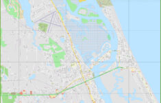 Large Detailed Map Of New Smyrna Beach - Ontheworldmap throughout Map Of Florida New Smyrna Beach