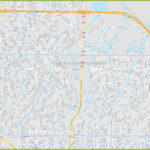 Large Detailed Map Of North Port   Ontheworldmap Pertaining To North Port Map Of Florida