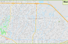 Large Detailed Map Of North Port - Ontheworldmap pertaining to North Port Map Of Florida