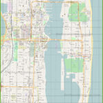 Large Detailed Map Of Palm Beach   Ontheworldmap With Regard To Map Of Palm Beach Island Florida
