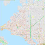 Large Detailed Map Of Panama City (Florida)   Ontheworldmap Within City Map Of Panama City Florida