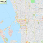 Large Detailed Map Of Sarasota   Ontheworldmap In City Map Of Sarasota Florida