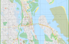Large Detailed Map Of St. Augustine – Ontheworldmap throughout Street Map Of St Augustine Florida