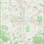 Large Detailed Map Of Tallahassee   Ontheworldmap Intended For Street Map Of Tallahassee Florida