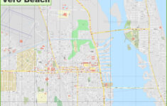 Large Detailed Map Of Vero Beach - Ontheworldmap throughout Map Of Florida Showing Vero Beach