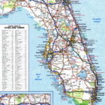 Large Detailed Roads And Highways Map Of Florida State | Vidiani With Regard To Map Of Florida With Highways