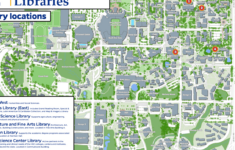 Library Location Map » George A. Smathers Libraries » Uf Libraries in Campus Map Of University Of Florida
