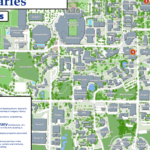 Library Location Map » George A. Smathers Libraries » Uf Libraries Regarding University Of Florida On A Map